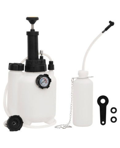 Purgeur de frein blanc et noir 3 L | Mobilier & Déco