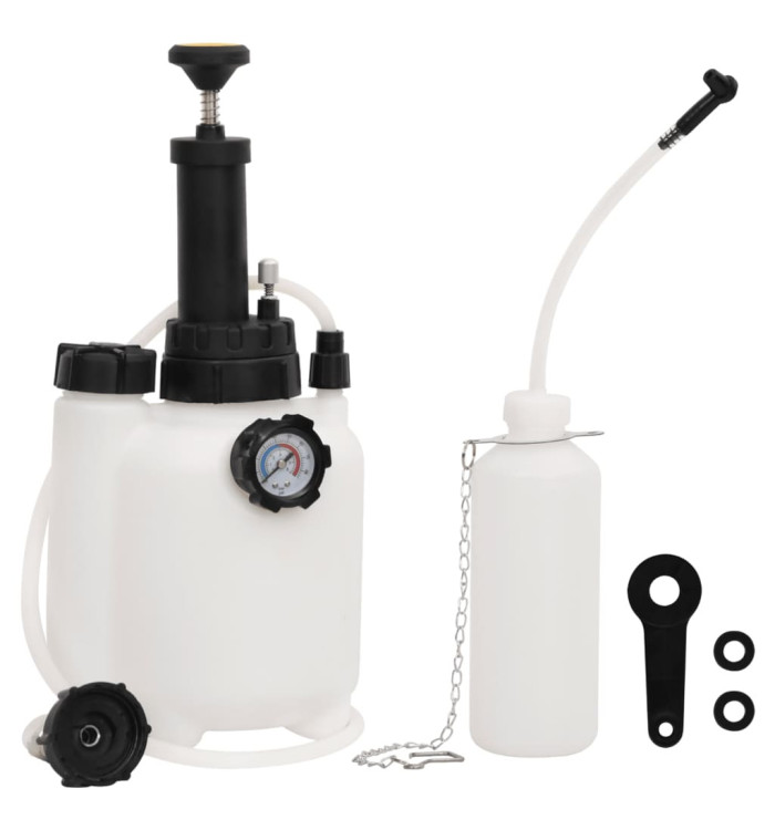 Purgeur de frein blanc et noir 3 L | Mobilier & Déco