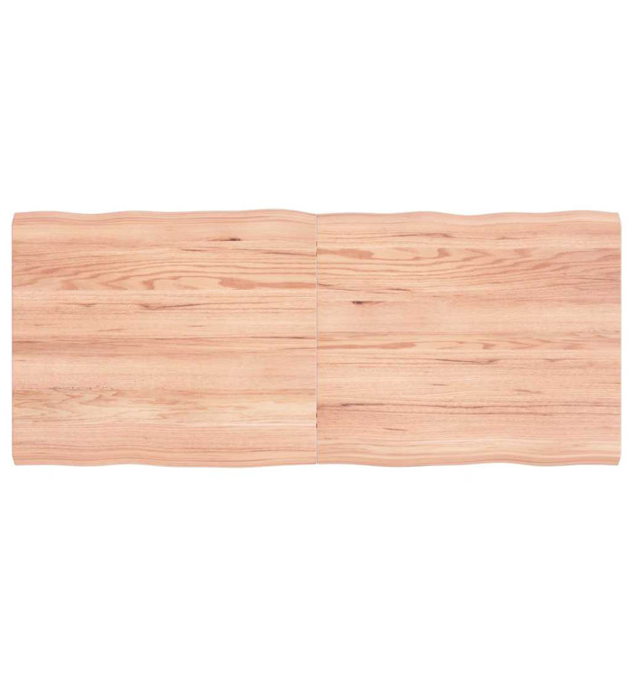 Dessus de table bois massif traité bordure assortie | Mobilier & Déco