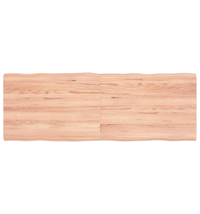 Dessus de table bois massif traité bordure assortie | Mobilier & Déco