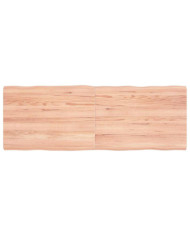Dessus de table bois massif traité bordure assortie | Mobilier & Déco