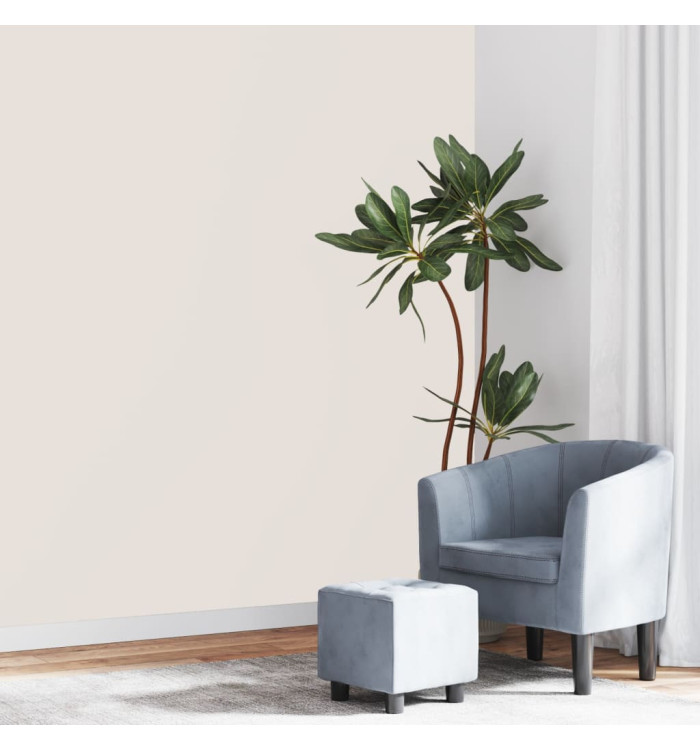 Papier peint 3D couleur unie crème 10x0,53 m non tissé | Mobilier & Déco