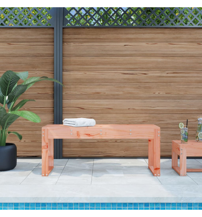 Banc de jardin 110x38x45 cm bois massif de douglas | Mobilier & Déco