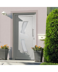 Porte d'entrée Blanc 108x200 cm | Mobilier & Déco
