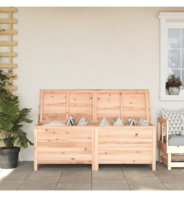 Boîte de rangement de jardin 150x50x56,5 cm bois massif sapin | Mobilier & Déco