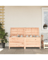 Boîte de rangement de jardin 150x50x56,5 cm bois massif sapin | Mobilier & Déco
