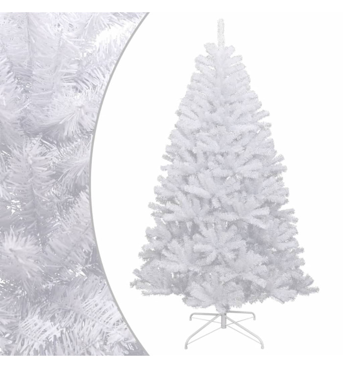Sapin de Noël artificiel à charnières avec neige floquée 120 cm | Mobilier & Déco