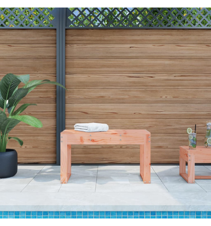 Banc de jardin 80x38x45 cm bois massif Douglas | Mobilier & Déco