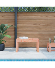 Banc de jardin 80x38x45 cm bois massif Douglas | Mobilier & Déco