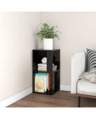 Armoire d'angle Noir 33x33x67 cm Bois d'ingénierie | Mobilier & Déco