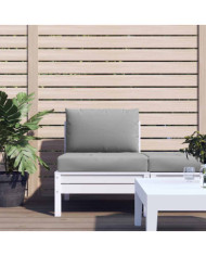 Coussins de palette lot de 2 gris tissu oxford | Mobilier & Déco