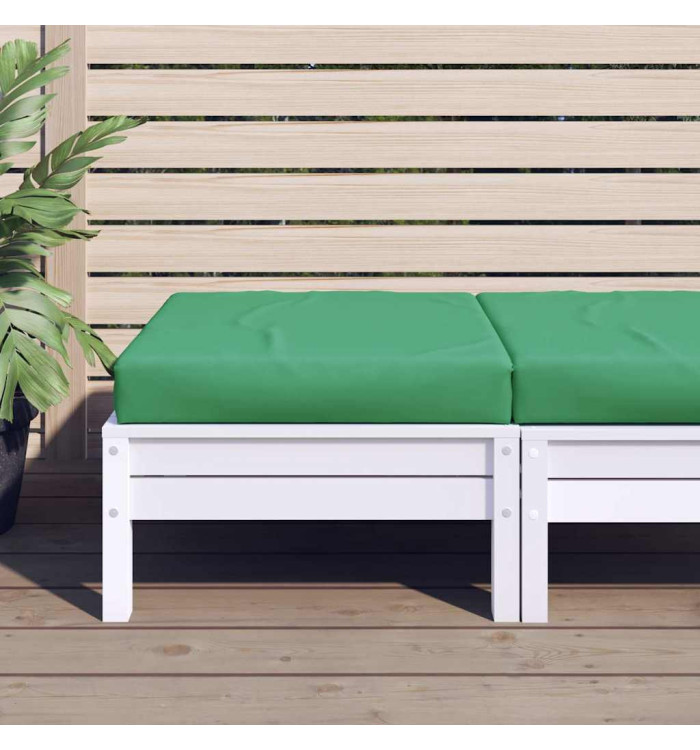 Coussin de palette vert 60x60x9,5 cm tissu oxford | Mobilier & Déco