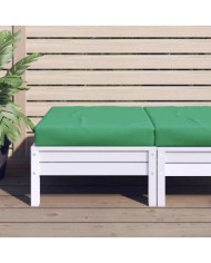 Coussin de palette vert 60x60x9,5 cm tissu oxford | Mobilier & Déco