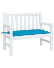 Coussin de banc de jardin bleu clair 100x50x7 cm tissu oxford | Mobilier & Déco
