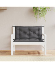 Coussins de banc de jardin lot de 2 anthracite tissu Oxford | Mobilier & Déco