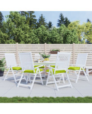 Coussins de palette lot de 6 vert brillant 50x50x7 cm | Mobilier & Déco