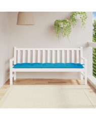 Coussin de banc de jardin bleu clair 180x50x7 cm tissu oxford | Mobilier & Déco
