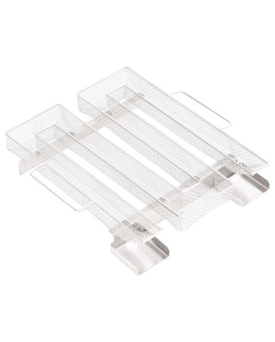 Générateur de fumée froide 4 côtés 22,5 cm acier inoxydable | Mobilier & Déco