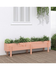 Lit surélevé de jardin 160x30x38 cm bois douglas massif | Mobilier & Déco