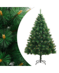 Sapin de Noël artificiel à charnières avec support 150 cm | Mobilier & Déco