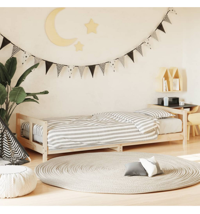 Cadre de lit pour enfants 80x200 cm bois de pin massif | Mobilier & Déco