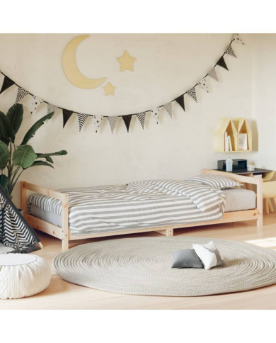 Cadre de lit pour enfants 90x200 cm bois de pin massif | Mobilier & Déco