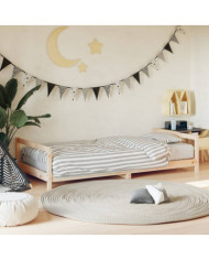 Cadre de lit pour enfants 90x200 cm bois de pin massif | Mobilier & Déco
