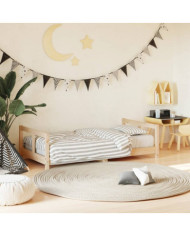 Cadre de lit pour enfant 80x160 cm bois de pin massif | Mobilier & Déco