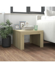 Table basse Chêne sonoma 50x50x35 cm Bois d'ingénierie | Mobilier & Déco
