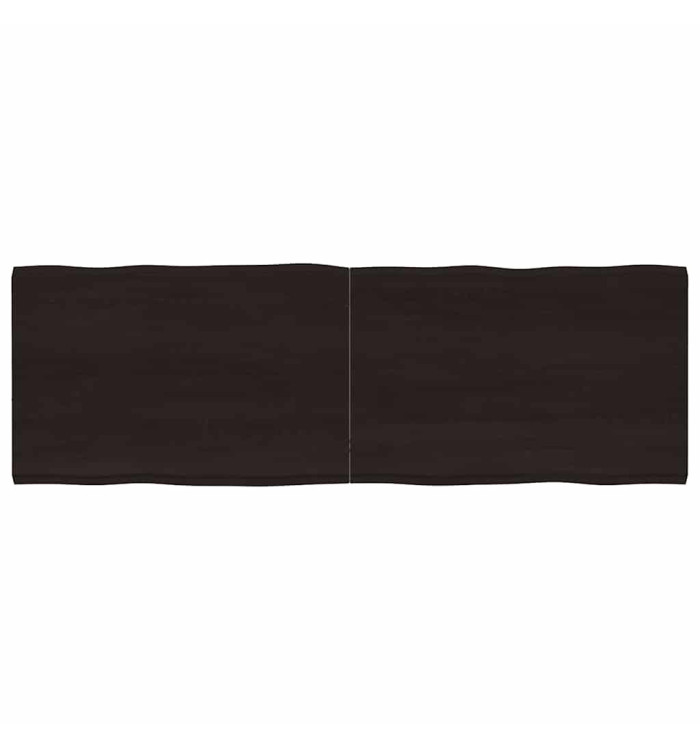 Dessus de table bois massif traité bordure assortie | Mobilier & Déco