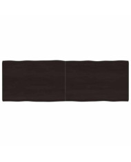 Dessus de table bois massif traité bordure assortie | Mobilier & Déco