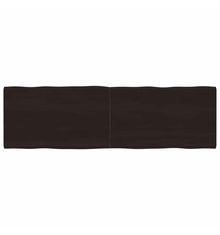 Dessus de table bois massif traité bordure assortie | Mobilier & Déco