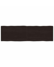 Dessus de table bois massif traité bordure assortie | Mobilier & Déco