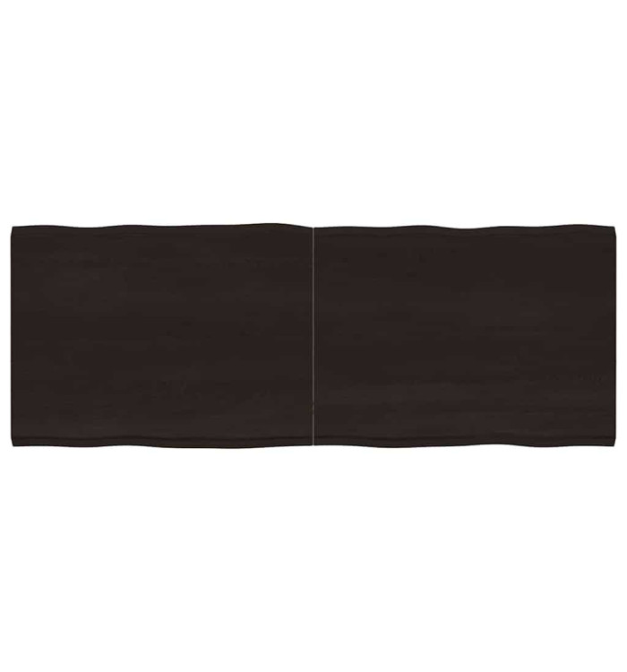Dessus de table bois massif traité bordure assortie | Mobilier & Déco