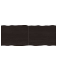 Dessus de table bois massif traité bordure assortie | Mobilier & Déco