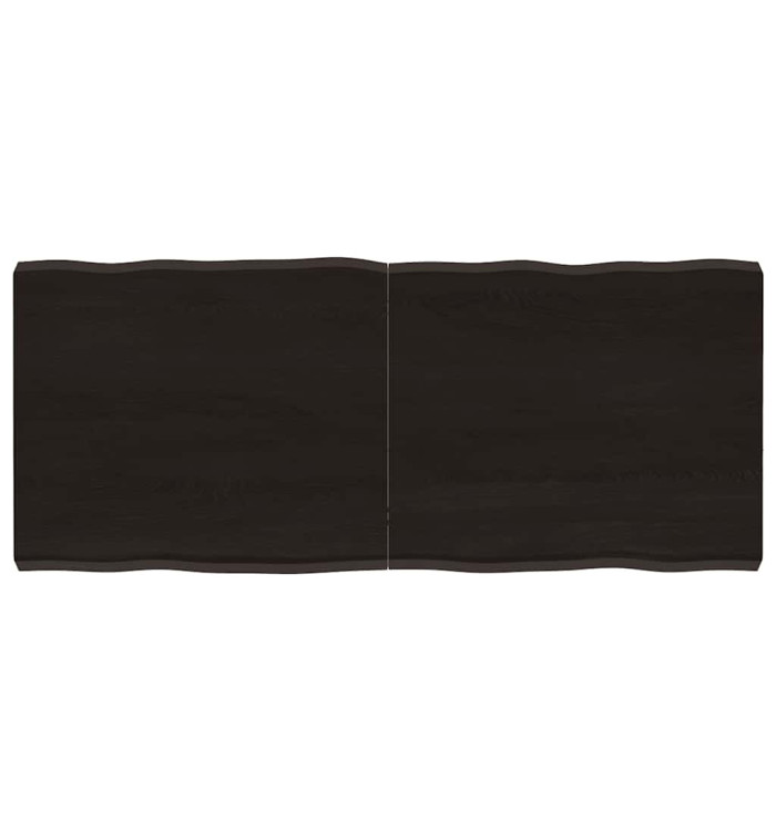 Dessus de table bois massif traité bordure assortie | Mobilier & Déco