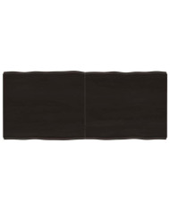 Dessus de table bois massif traité bordure assortie | Mobilier & Déco