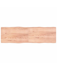 Dessus de table bois massif traité bordure assortie | Mobilier & Déco