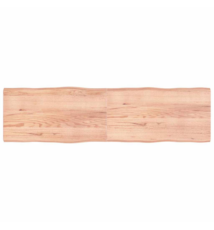 Dessus de table bois massif traité bordure assortie | Mobilier & Déco