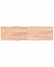 Dessus de table bois massif traité bordure assortie | Mobilier & Déco