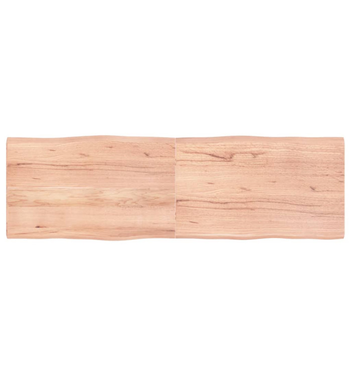 Dessus de table bois massif traité bordure assortie | Mobilier & Déco