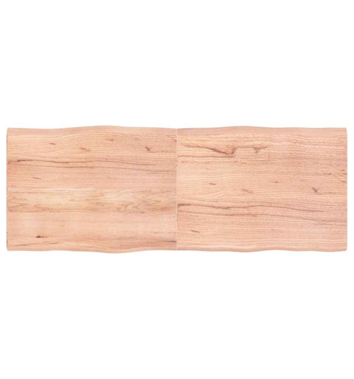 Dessus de table bois massif traité bordure assortie | Mobilier & Déco