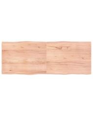 Dessus de table bois massif traité bordure assortie | Mobilier & Déco
