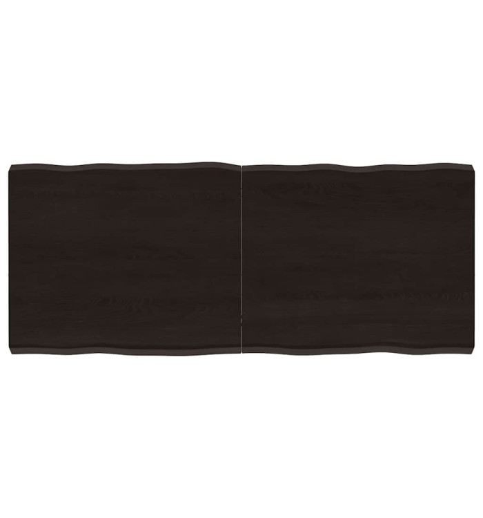 Dessus de table bois massif traité bordure assortie | Mobilier & Déco