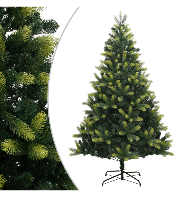 Sapin de Noël artificiel à charnières avec support 240 cm | Mobilier & Déco
