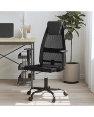Chaise de bureau réglable en hauteur noir | Mobilier & Déco