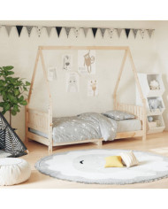 Cadre de lit pour enfant 80x160 cm bois de pin massif | Mobilier & Déco