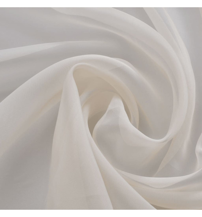 Tissu de voile 1,45 x 20 m Crème | Mobilier & Déco