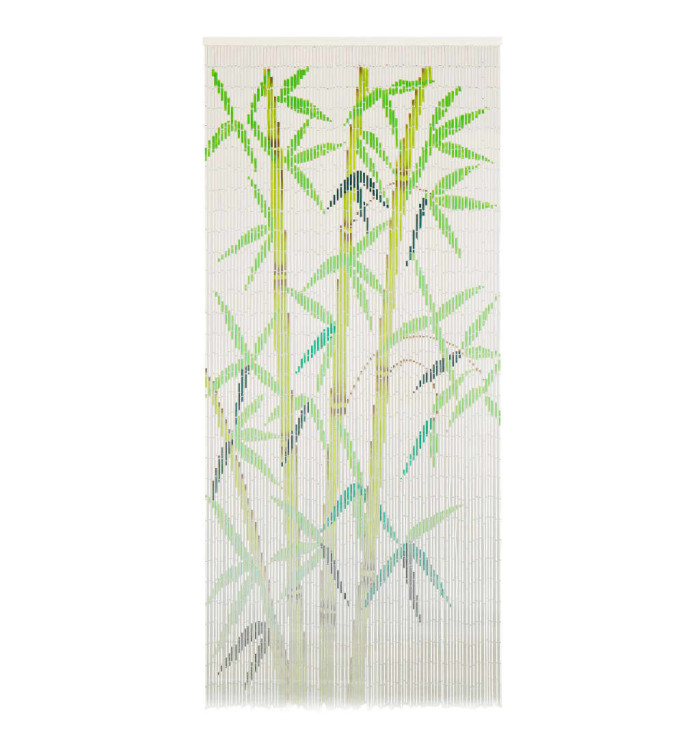 Rideau de porte contre insectes Bambou 90 x 200 cm | Mobilier & Déco