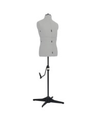 Mannequin de couture ajustable pour homme Gris Taille 37-45 | Mobilier & Déco